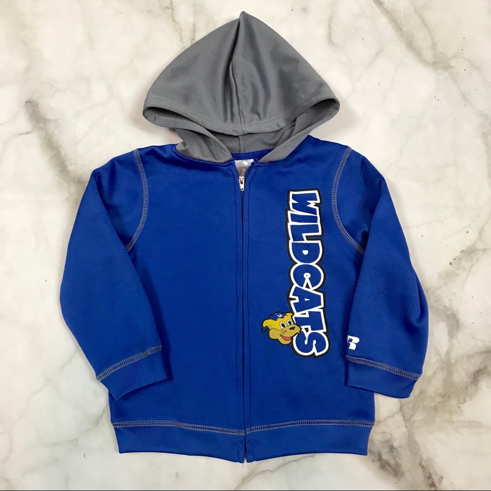 UK Kentucky Wildcats 4T zip hoodie